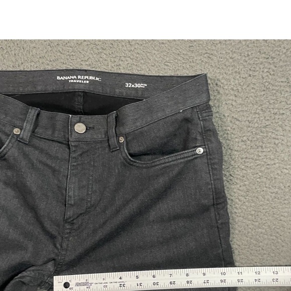 Banana Republic Jeans Mens 32 Gray Traveler Slim Fit Stretch
Casual 32x30 - Picture 10 of 12